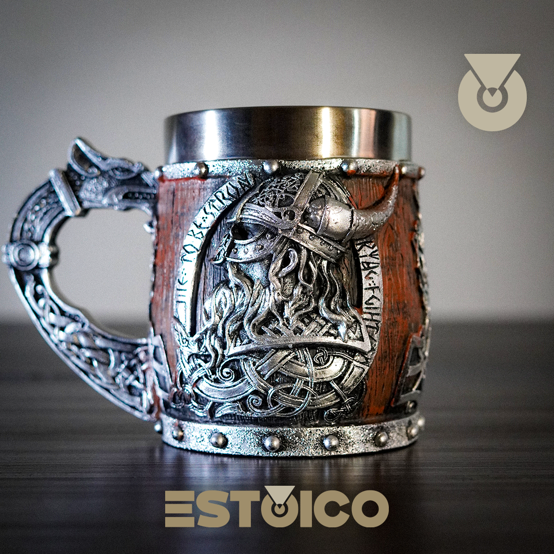 Vaso Vikingo, Ragnar, vaso Cerveza, Cervecero, Colombia, Estoico