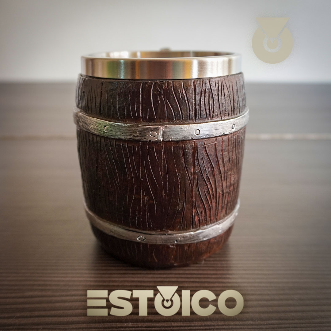Vaso Barril Cervecero, vaso Cerveza, vaso pirata, Cervecero, Colombia, Estoico